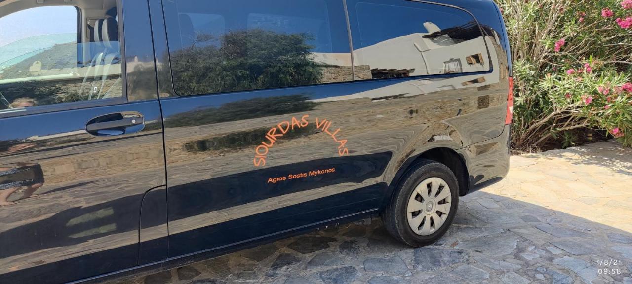 Siourdas Mykonos Villas Agios Sostis  Kültér fotó